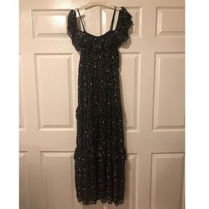 Off the Shoulder Star Maxi